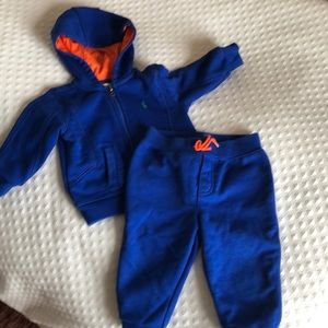 Ralph Lauren 9mo jogger set
